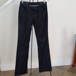 Fresh Ink Luxe Kami  Black Dark Jeans Denim Flares